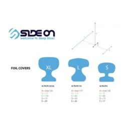 Housse Foil SIDEON Fin Foil Protection -Windsurf Soldes I Grande 106734 housse foil sideon fin foil protection.net